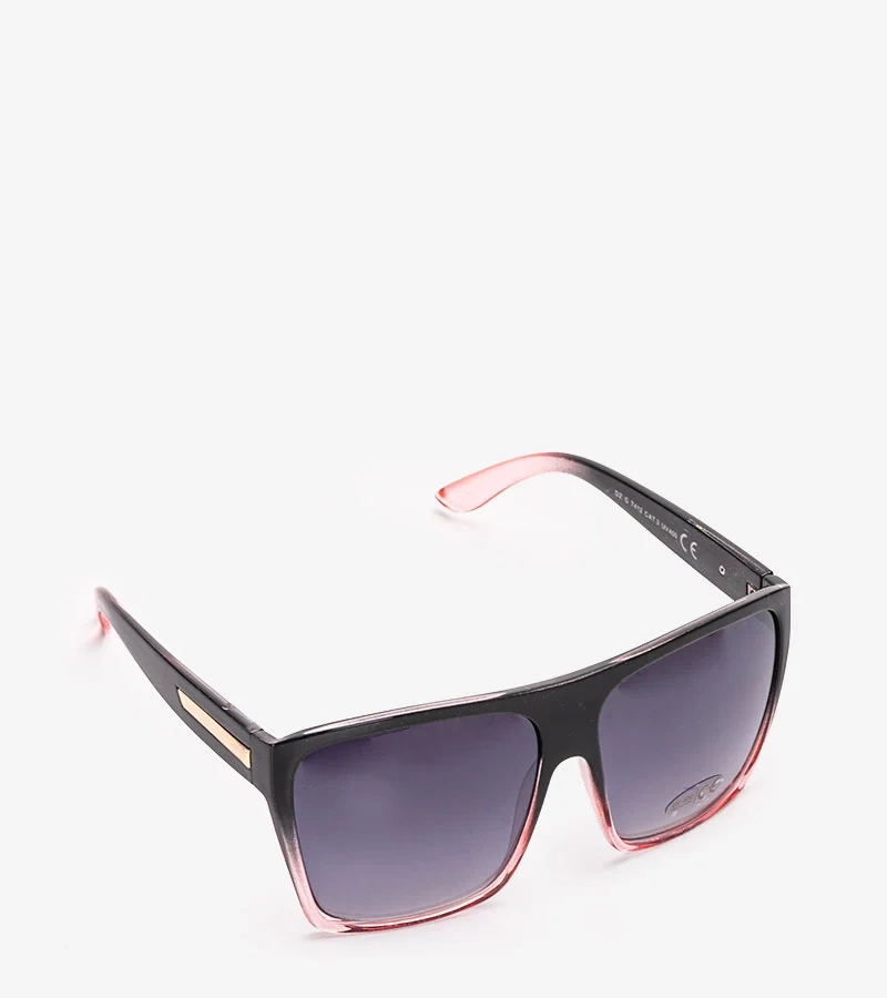 Rózsaszínű Alsace napvédő pajzs napszemüveg