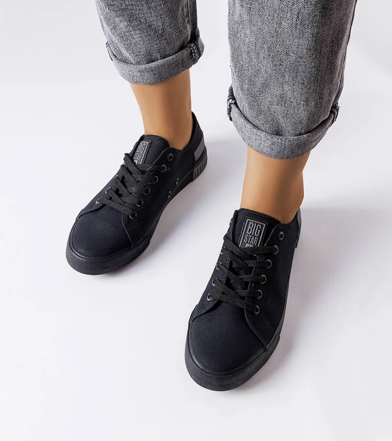 Fekete Big Star LL274038 tornacipők