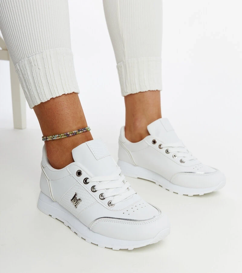 Kincheloe vastag talpú fehér edzőcipők