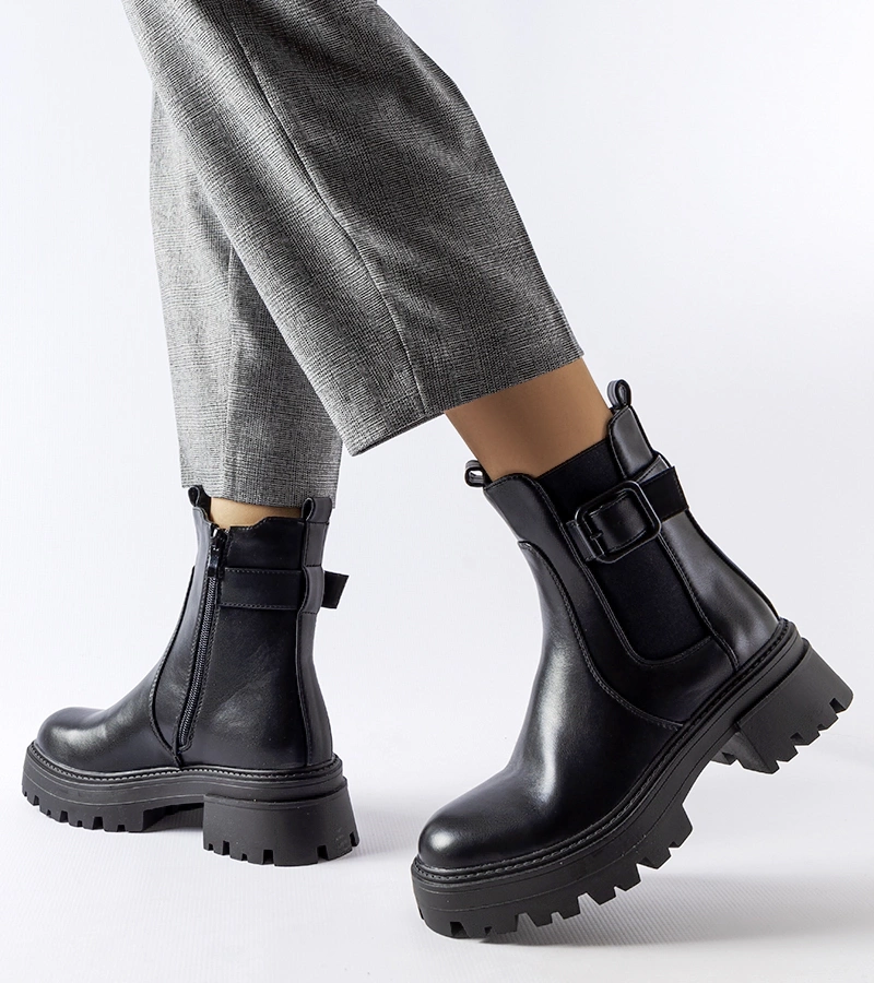 Fekete bélelt trapézok Parolise