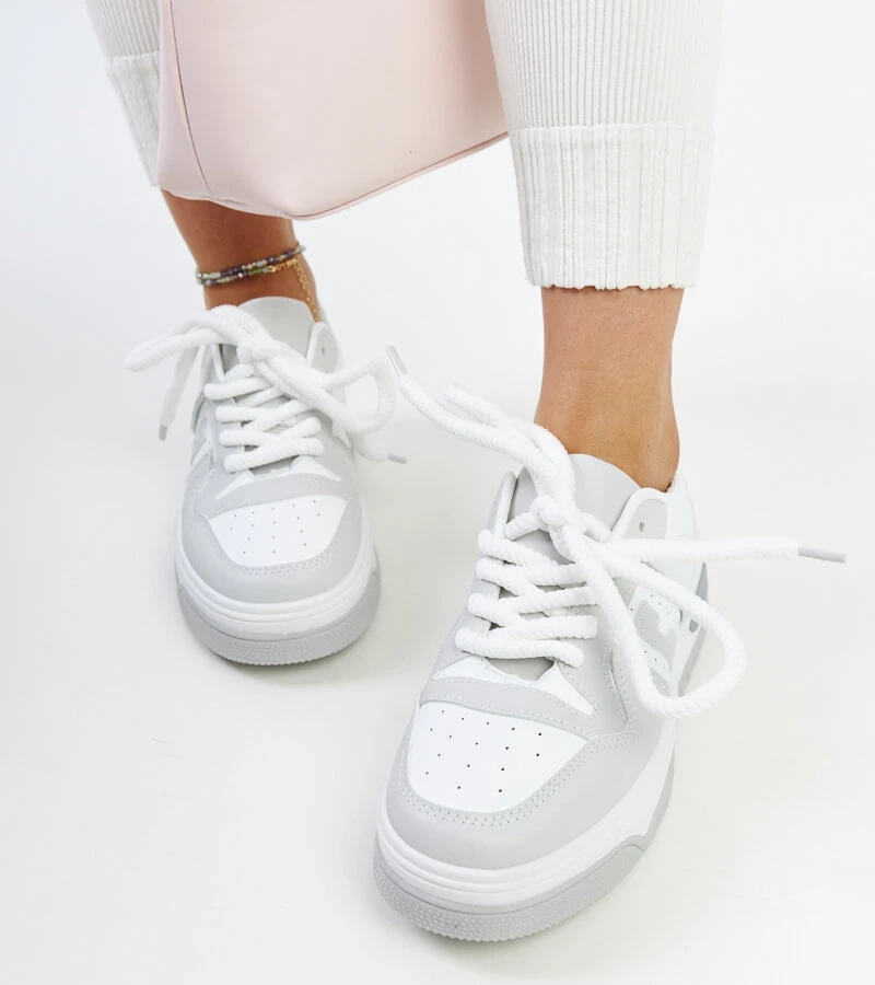 Galit vastag talpú fehér-szürke tornacipő