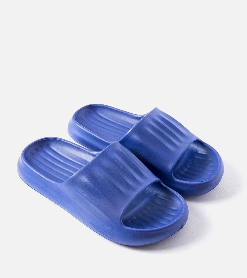 Boileau férfi papucsok sötétkék színben