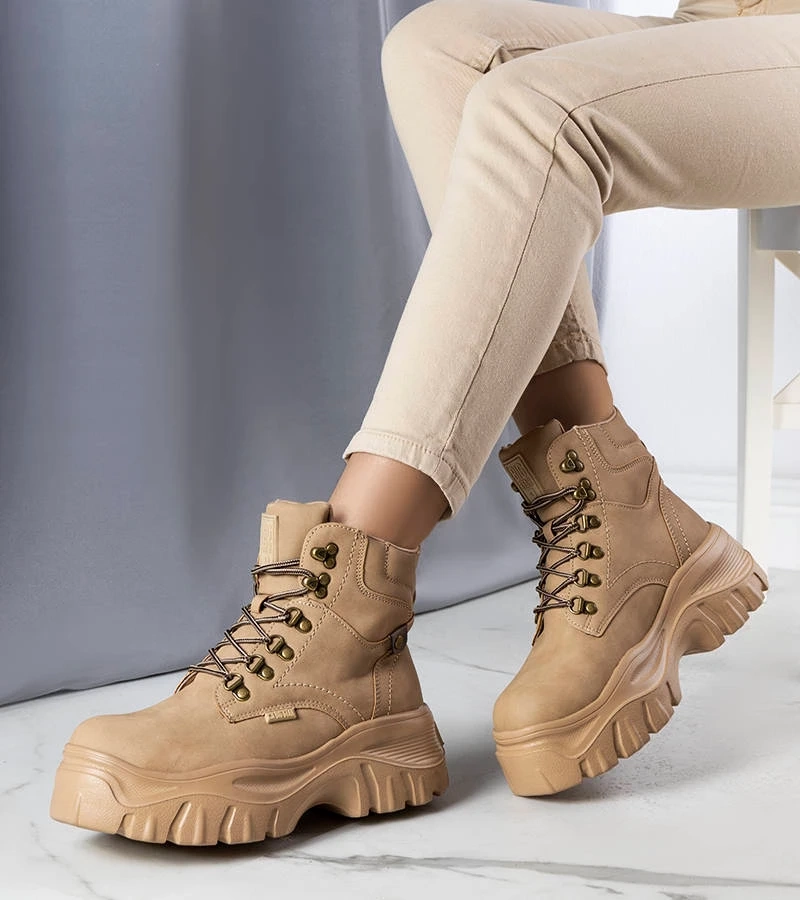 Big Star KK274366 bézs színű traper nadrág