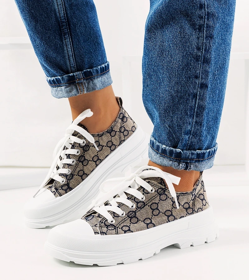 Kék-szürke Waters tornacipők