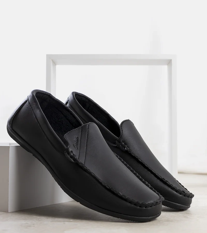 Fekete férfi mokaszin Hogar