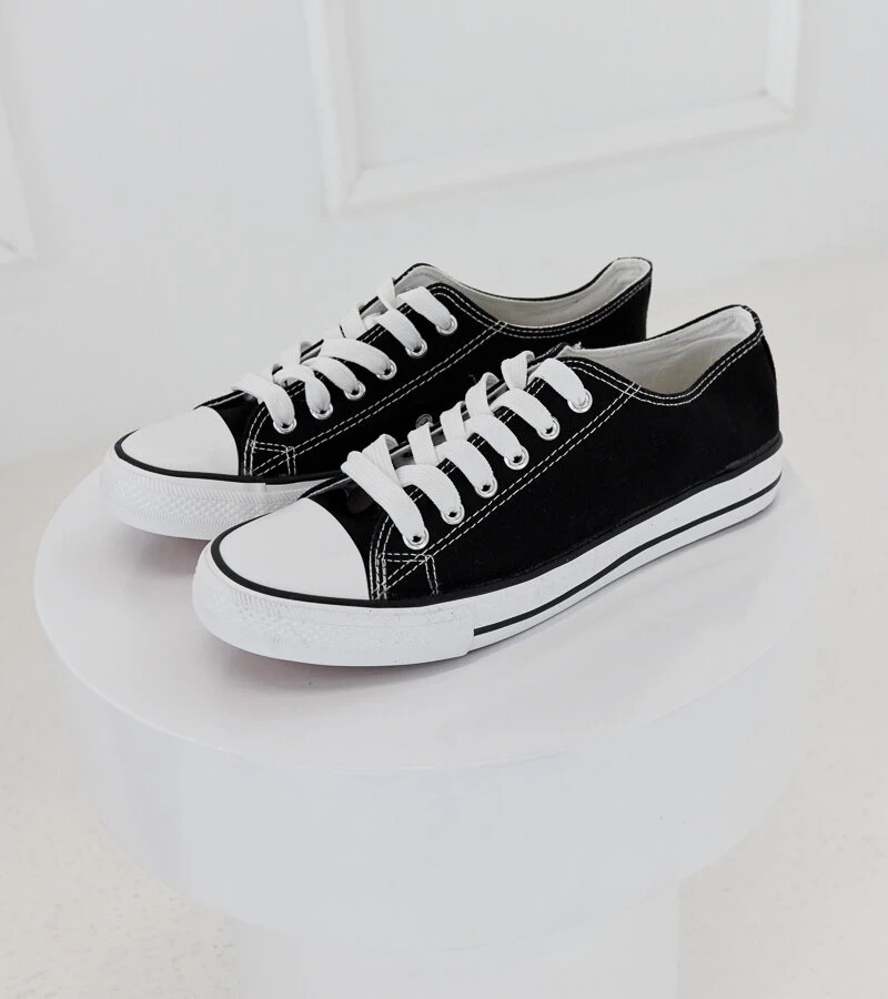 Roope férfi fekete tornacipők