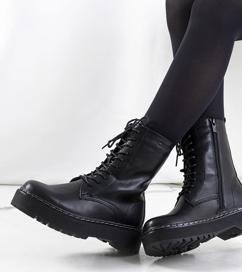 Fekete Big Star II274109 bokacsizma