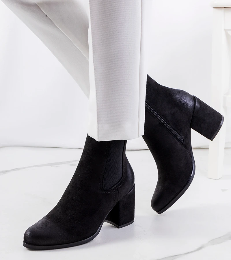 Fekete bokacsizma Easthaven