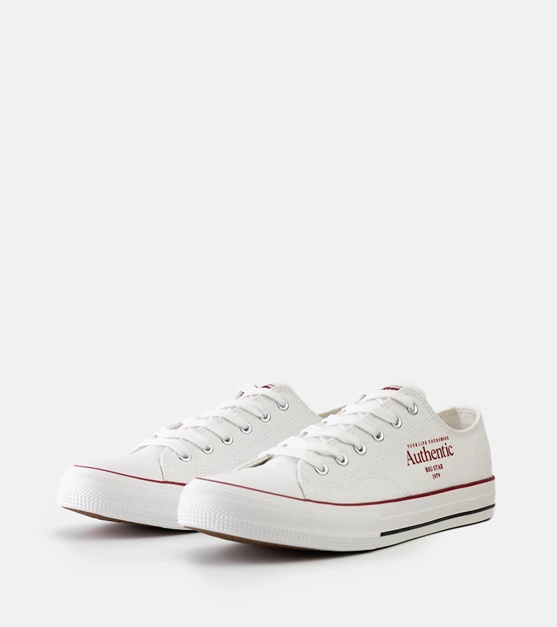 Big Star NN174057 101 fehér tornacipő