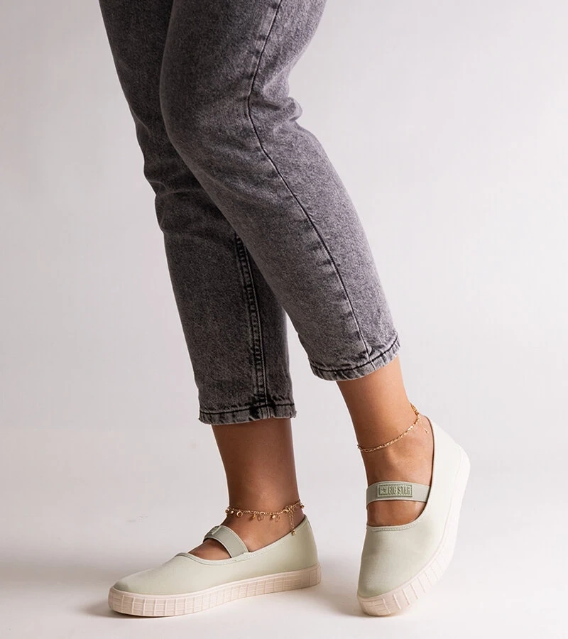 Big Star NN274604 zöld teniszcipő