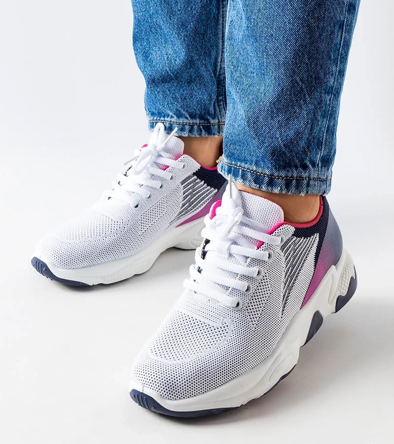 Fehér-gránát sportcipő Galatee