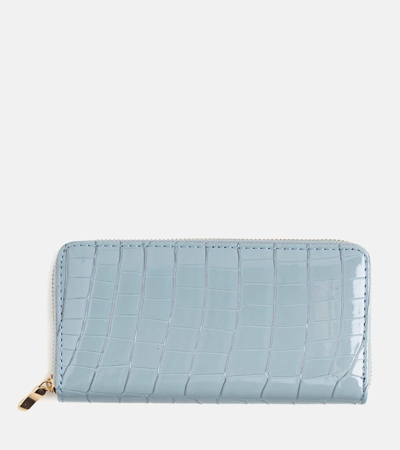 Kék festett Spangler pénztárca