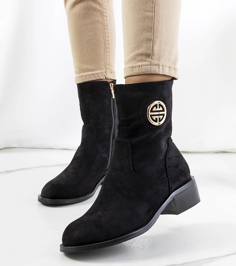 Fekete női csizma Nurset