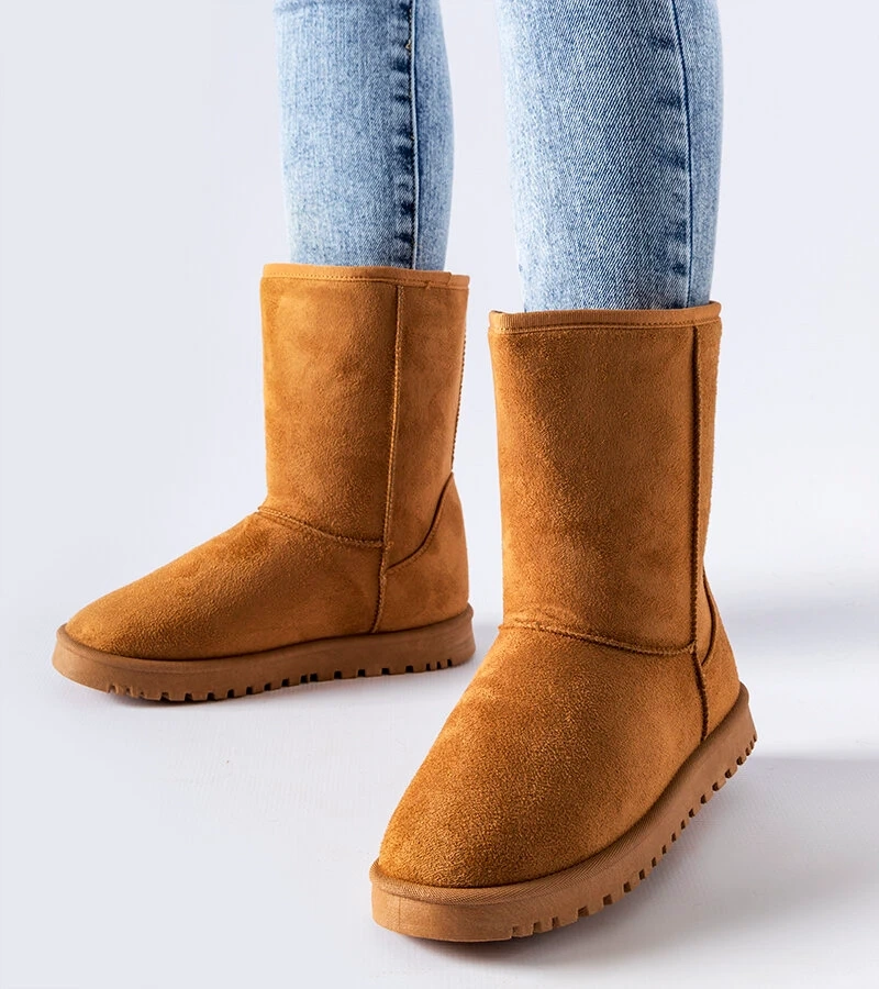 Barna bélépővel ellátott klasszikus hótaposók Ireneo