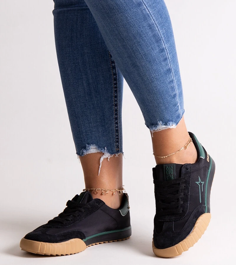 Big Star NN274866 fekete tornacipők