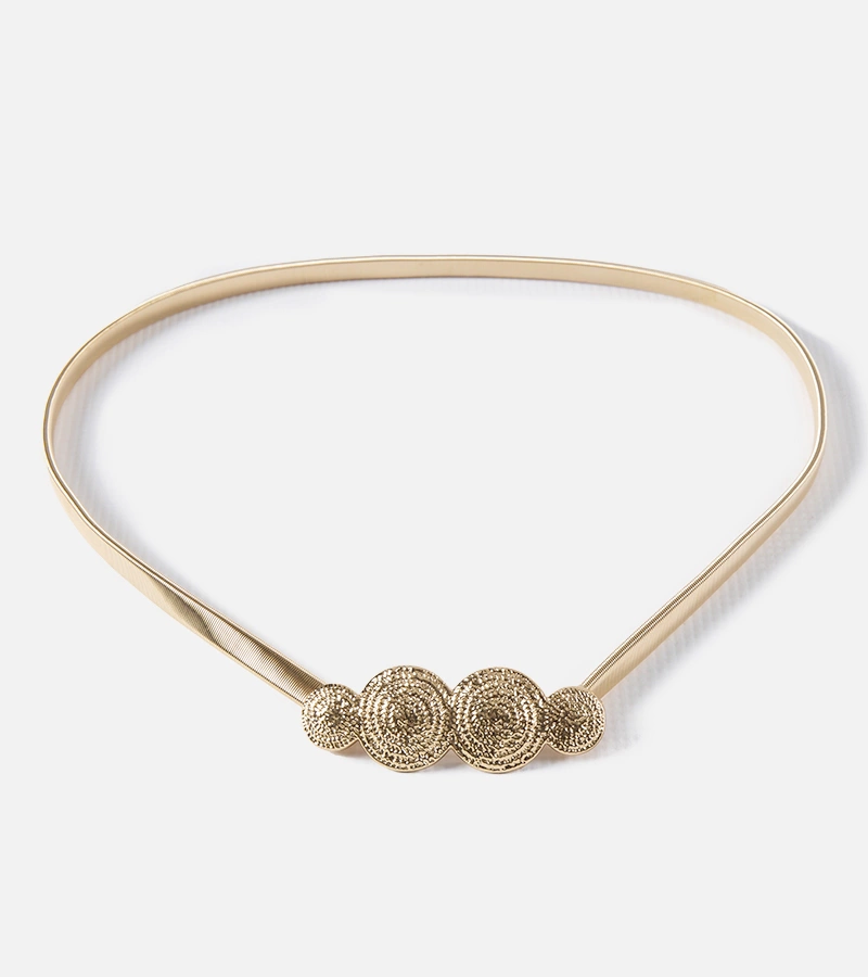 Arany szíjheveder Silvio csattal díszítve