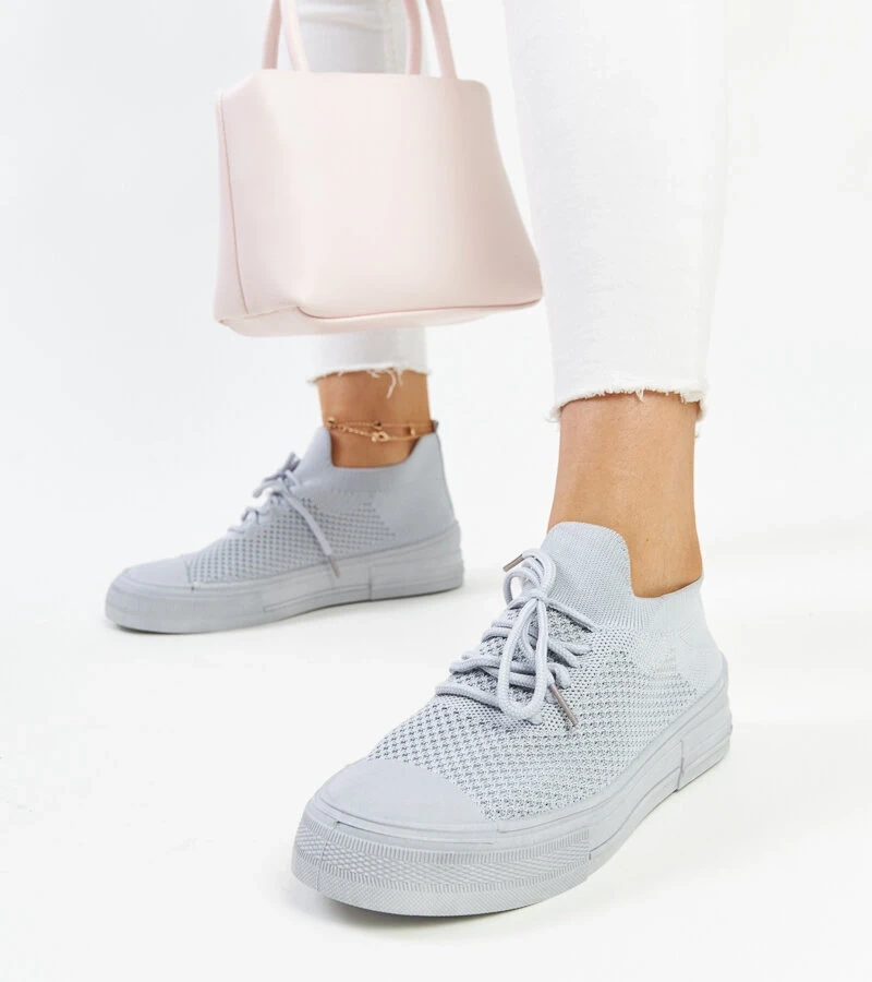 Senaida szürke könnyű sportcipő