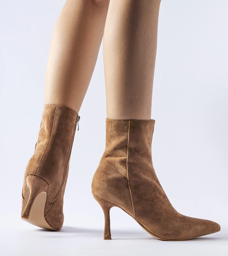 Zöld alacsony sarkú Lucerne F159 KHAKI csizma