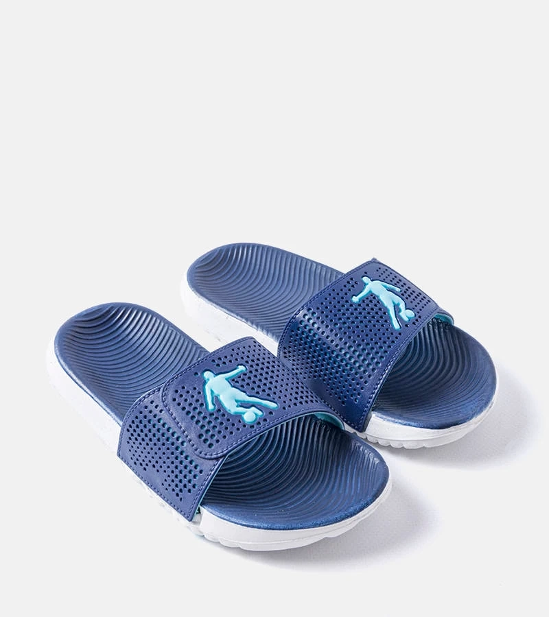 Fehér-gránátgumiból készült Athens papucs