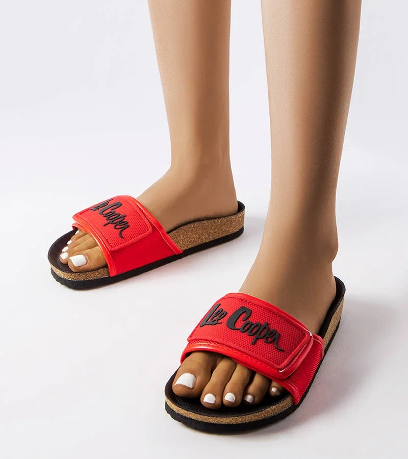 Piros Lee Cooper LCW-22-35-1188L papucs