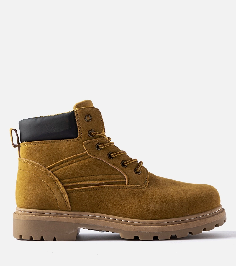 Barna férfi klasszikus bakancs Petrelle