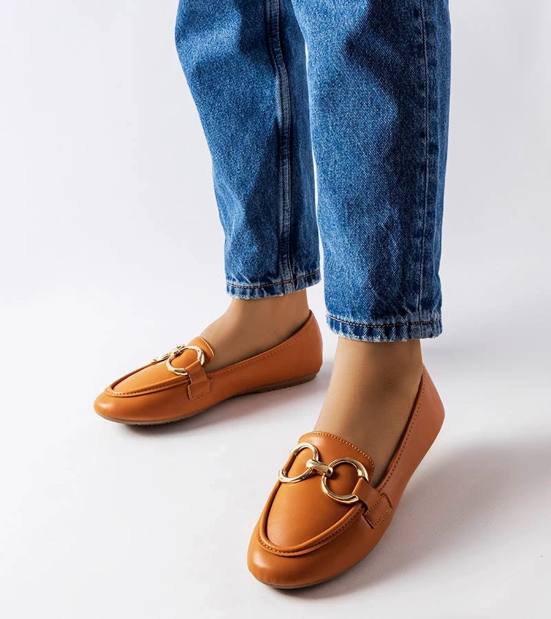 Barna női mokaszin Couturier