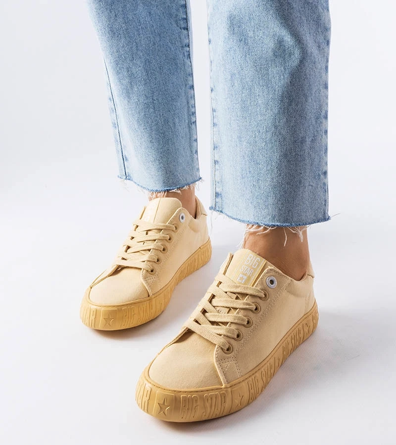 Sárga Big Star JJ274412202 tornacipők