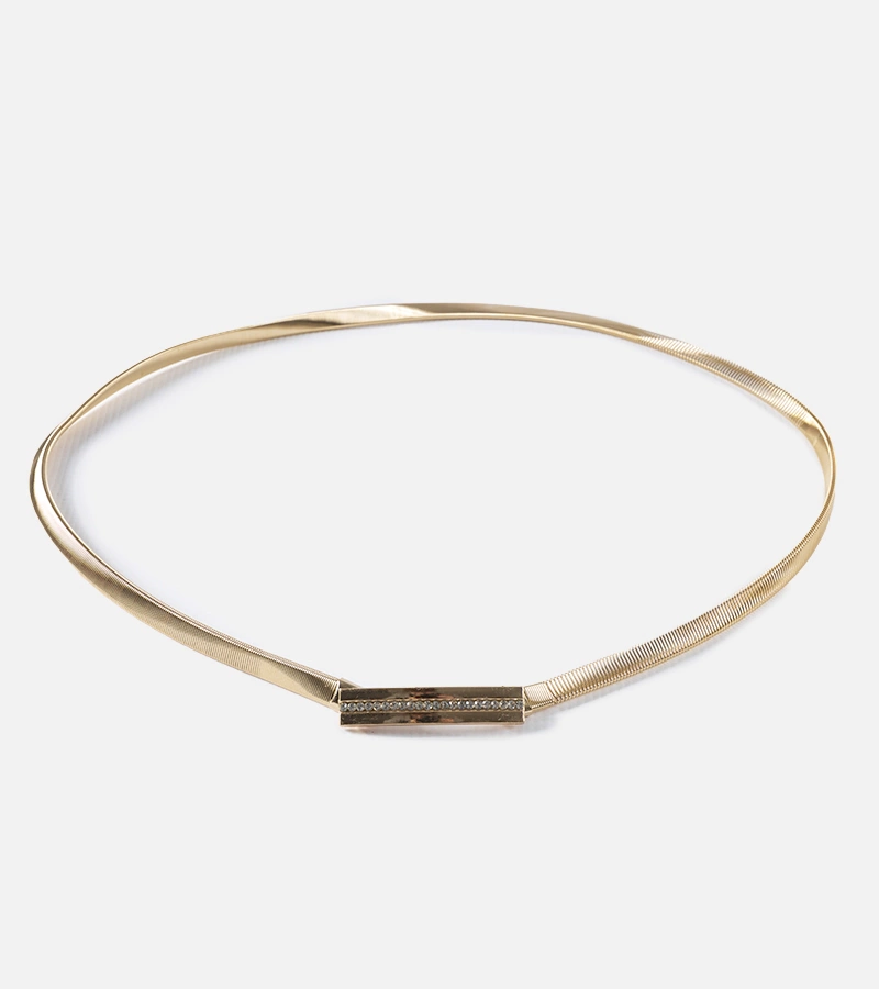 Arany rugalmas Umberti öv cirkóniákkal