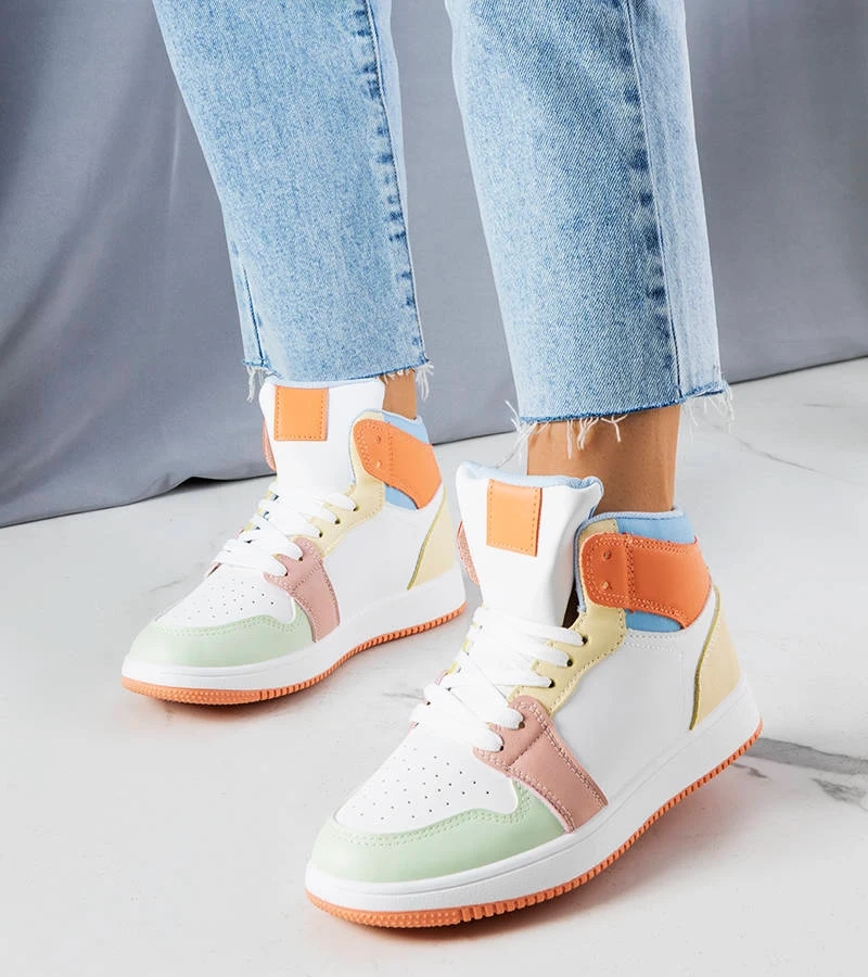 Narancssárga bokacsizma Kari