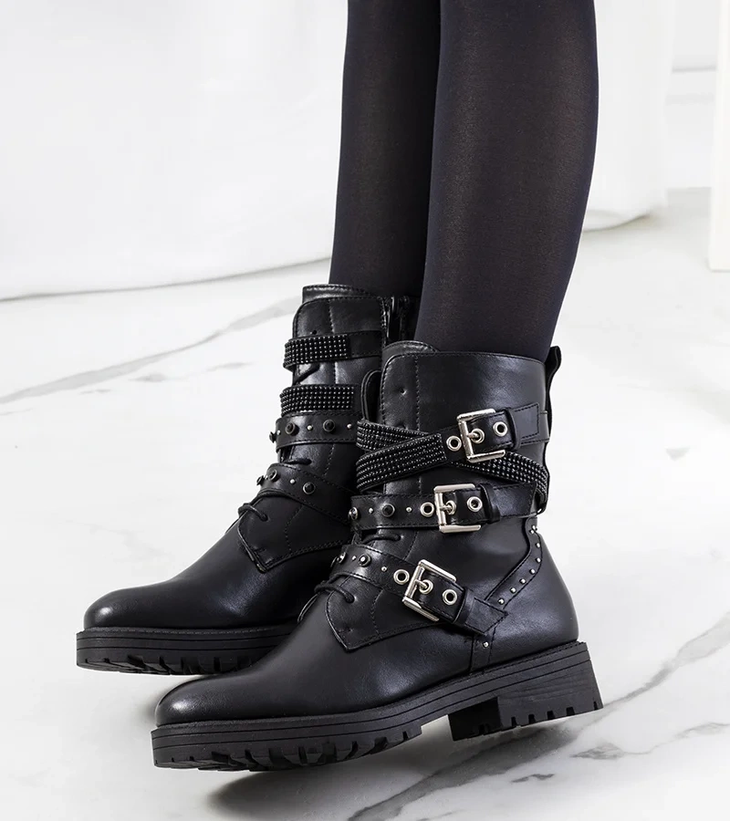 Fekete Veritas bokacsizma