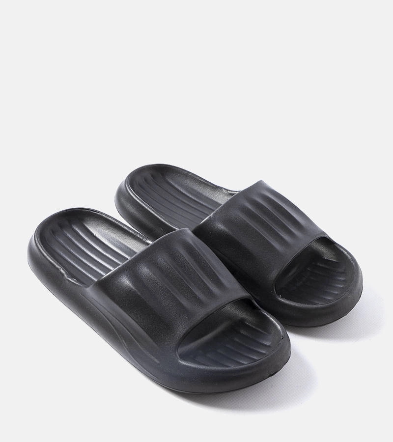 Fekete férfi papucs Boileau