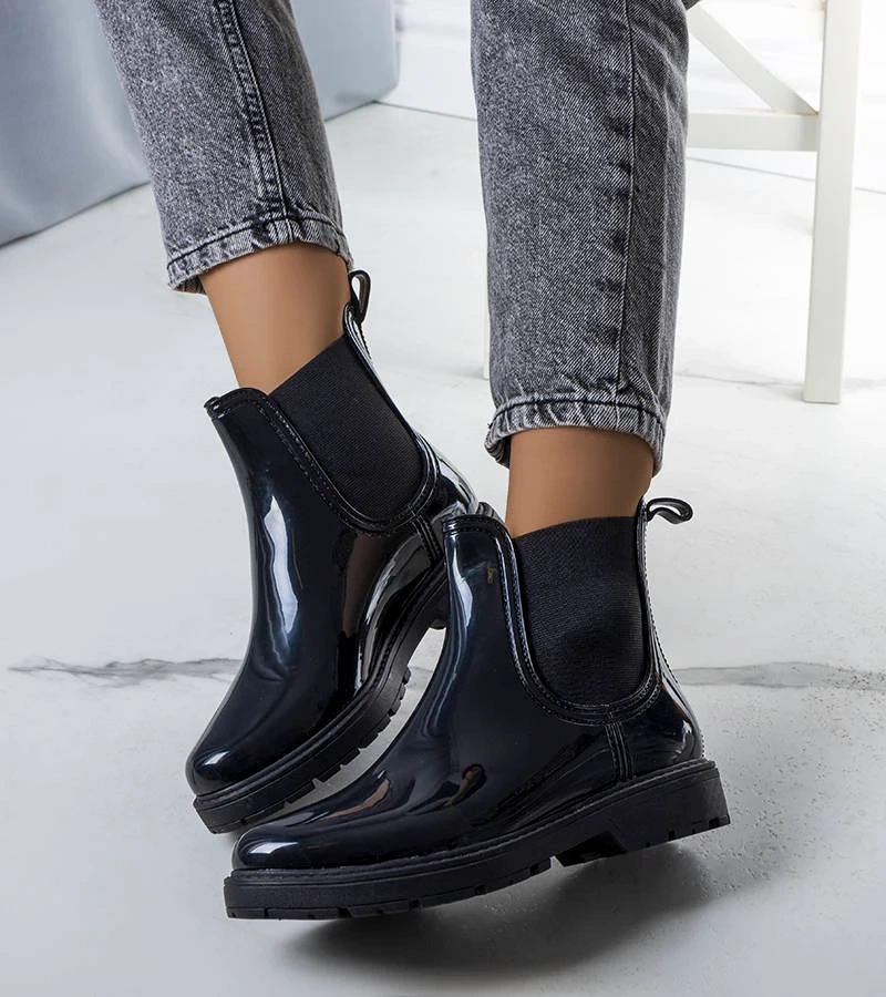 Fekete gumicsizma Kemi