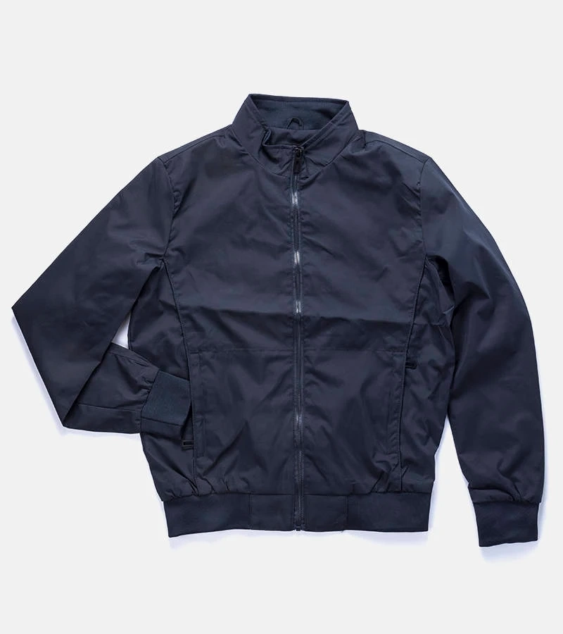 Desroches férfi álló galléros sötétkék dzseki