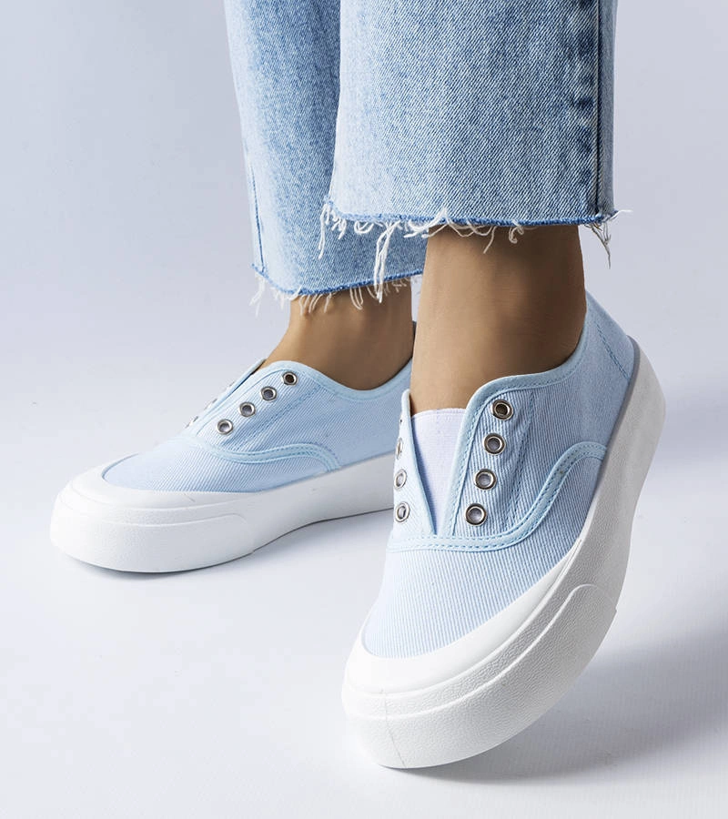 Kék slip-on cipő Rabican