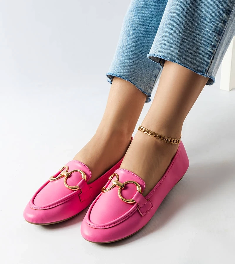 Rózsaszín női mokaszinok Couturier