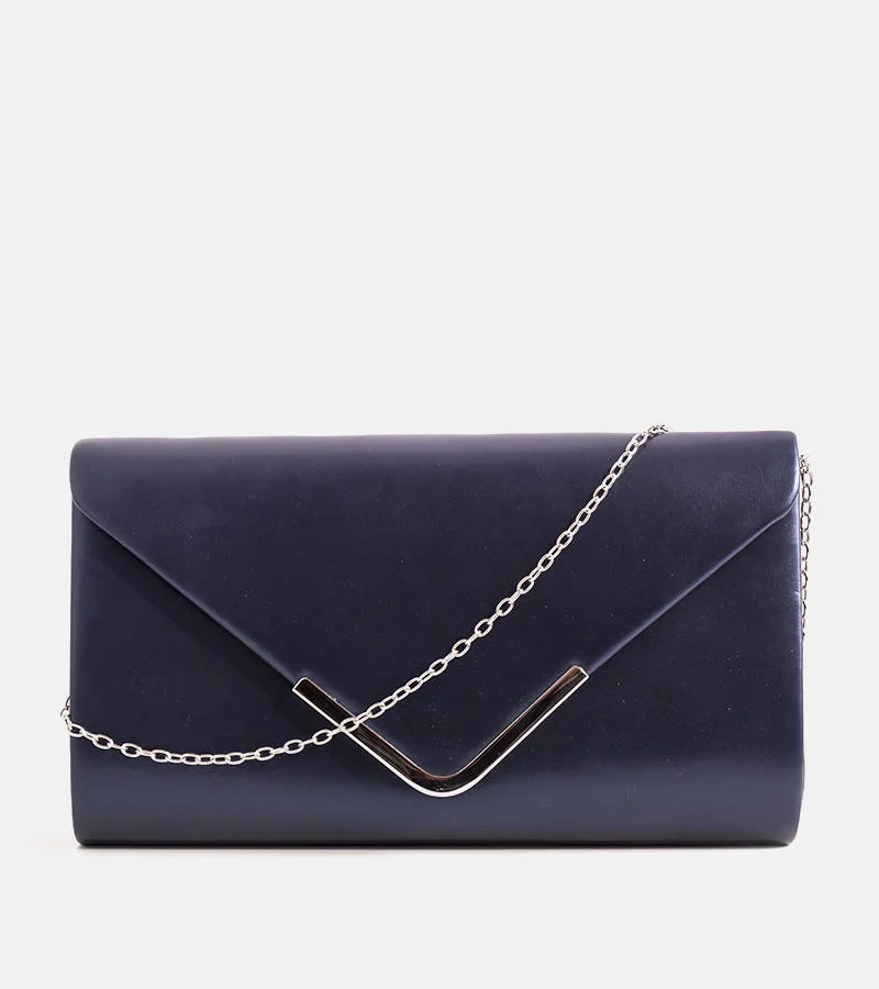 Sötétkék borítéktáska Dillar