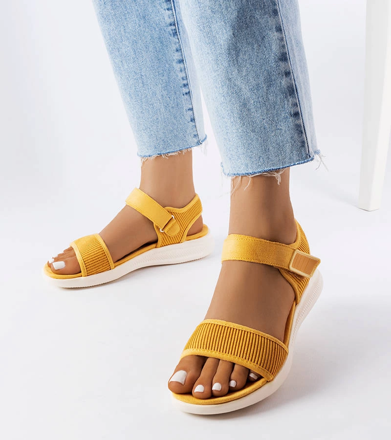 Sárga sport szandál Bériault