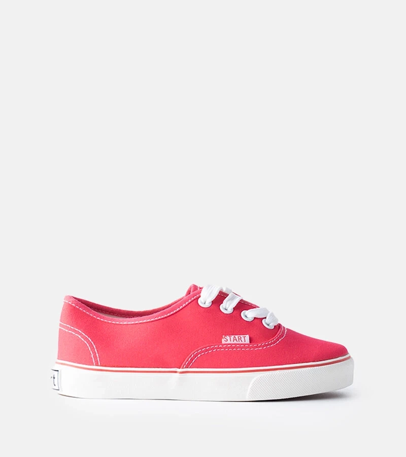 Costrana sötétrózsaszín gyermek teniszcipő