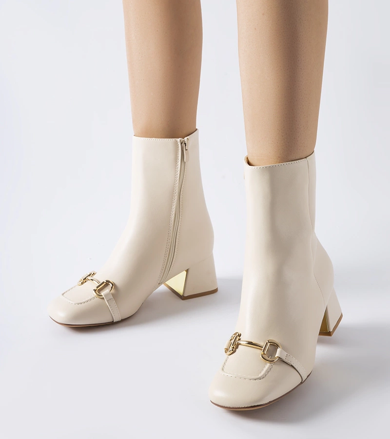 Cheney 1063 BEIGE bézs bokacsizma