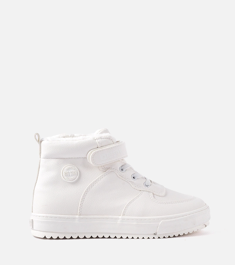 Fehér bélelt bokacsizma Big Star GG274041