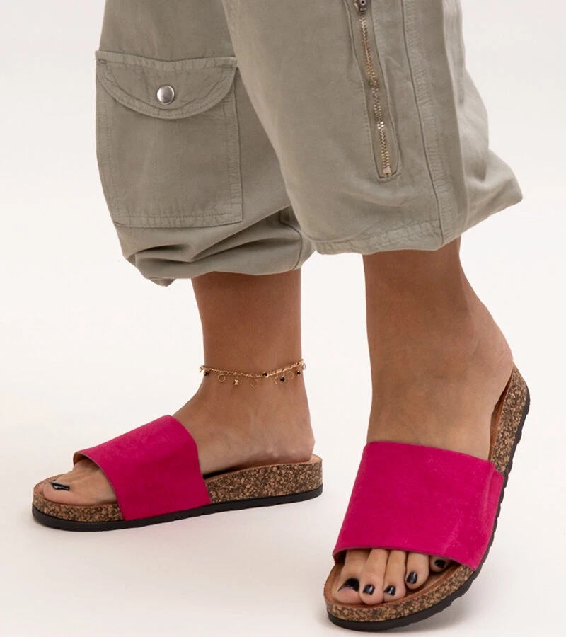 Klasszikus parafa talpú Matilte papucs