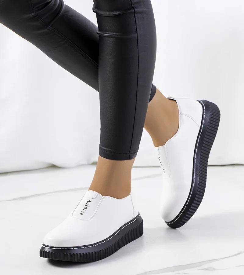 Fehér platformos cipők Siddons