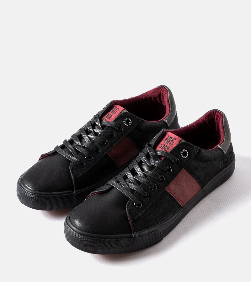 Nagy Csillag fekete férfi tornacipő II174034