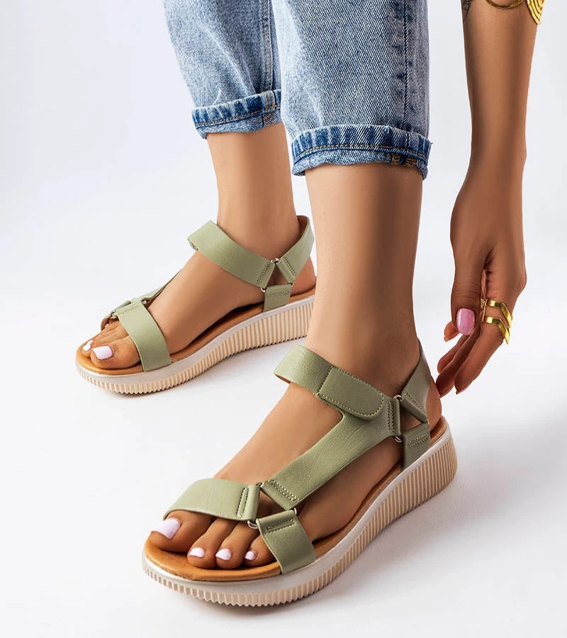 Zöld sport szandál Heron