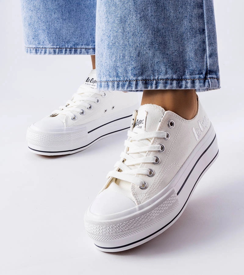 Fehér Lee Cooper LCW-22-31-0842L tornacipők