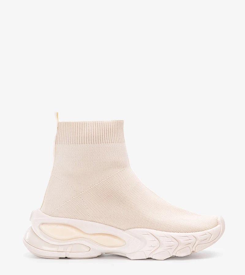 Woodson bokacsizma bézs színben