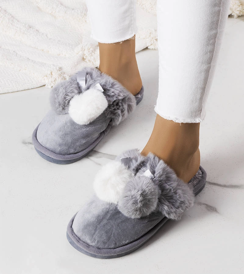 Szürke papucs Bonnet