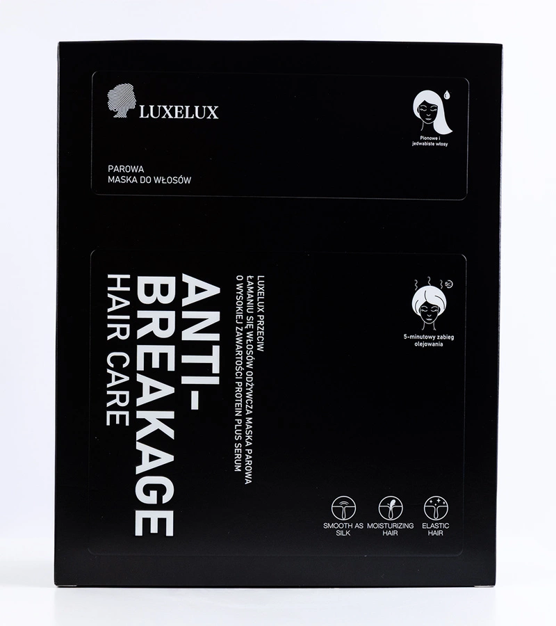Gőzölős hajmaszk LUXELUX TÖRÉS ELLEN