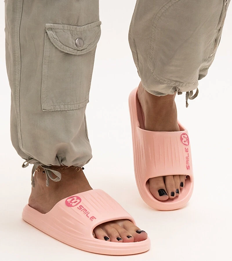 Labinga rózsaszín habos papucsok