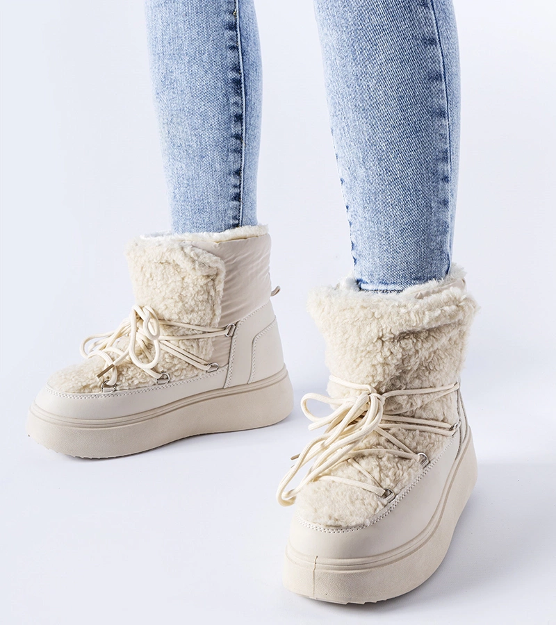 Barna hótaposó Elvio tömör talpú csizma